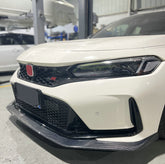 Honda Civic Type-R FL5 2023 2024 with Aftermarket Parts - EPA Front Lip Carbon Fiber / FRP from EPR USA